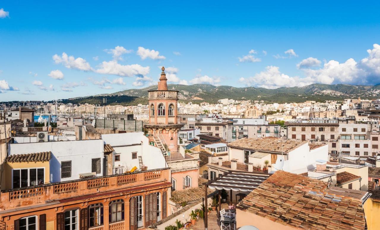 Hotel Cort Palma de Mallorca Exterior foto A view of the city of Palma