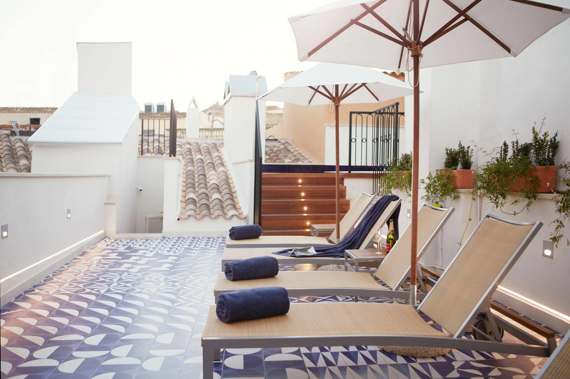 Hotel Cort Palma de Mallorca Exterior foto Rooftop terrace